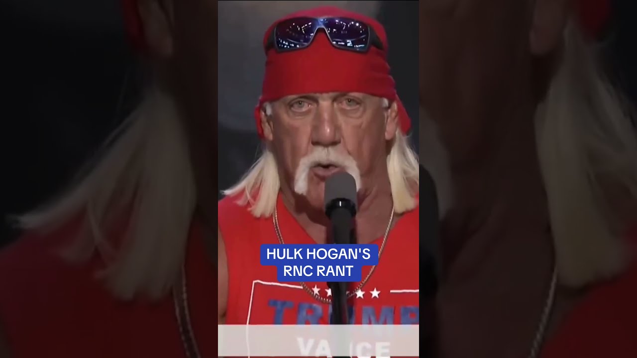 Hulk Hogan Goes Off On Rant During RNC Speech