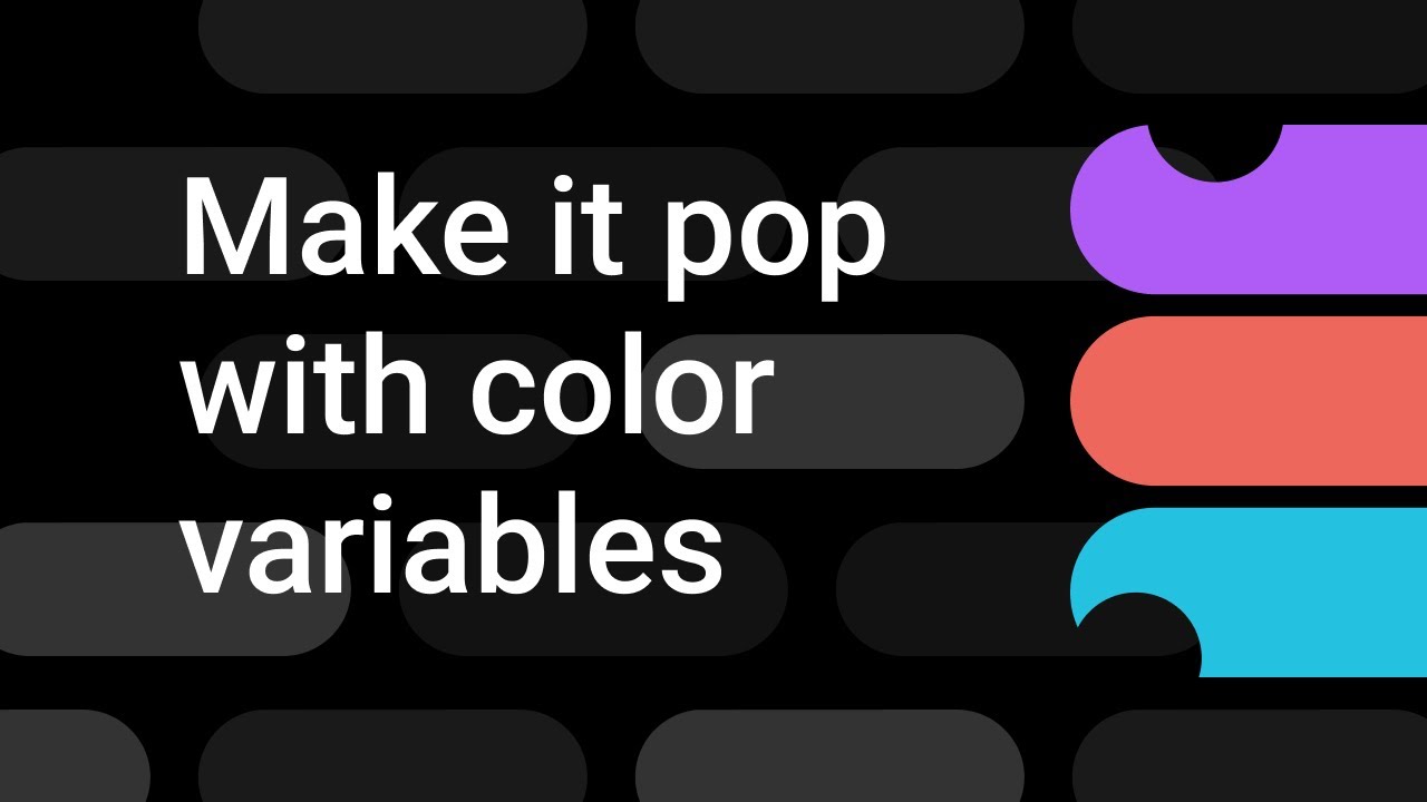 Learn how to use Color Variables in Figma Prototypes | Figma Bites ...
