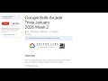 Google Skills Arcade Trivia January 2026 Week 2 || 2026 || #GSP #qwiklabs #qwiklabsarcade2026