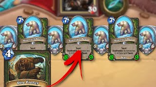 This Guy Played HOW MANY Mountain Bears?!?! | Arena Shorts | Hearthstone