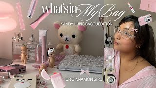 what's in my bag ⋆˚✿˖° | sandy liang baggu (chatty & aesthetic)