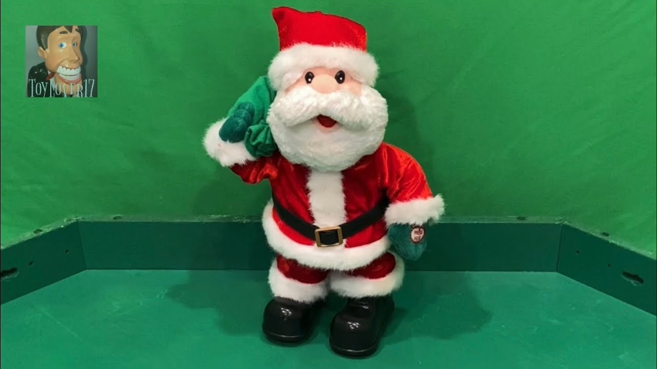 Beverly Hills Teddy Bear Co. 2004 Walking Santa - “Santa Claus Is Coming To Town”