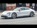 Spotted another Porsche Taycan Turbo S in LaGrange, Illinois.