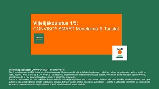 Viljelijäkoulutus 15 Conviso Smart Menetelmä Ja Taustat