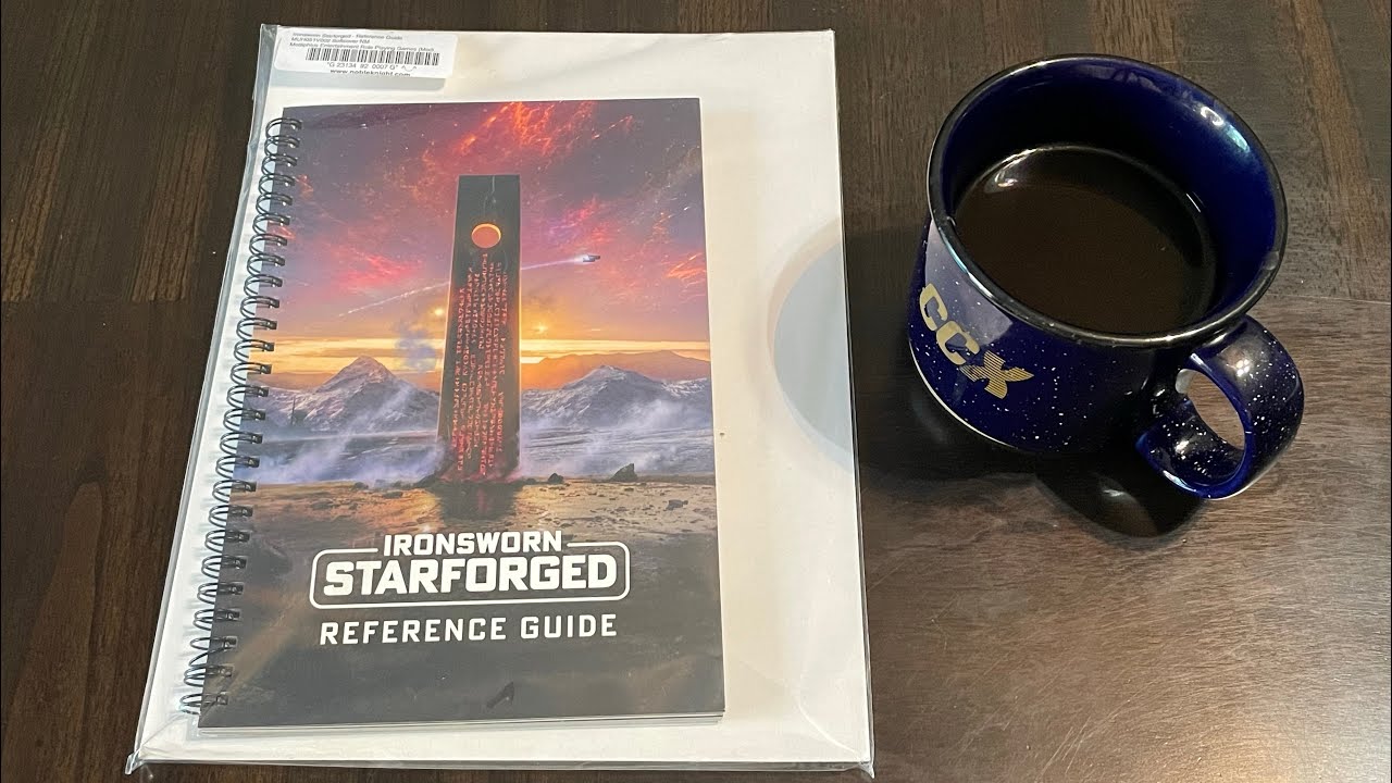 Coffee with Kilroy Ironsworn Reference Guide SciFi