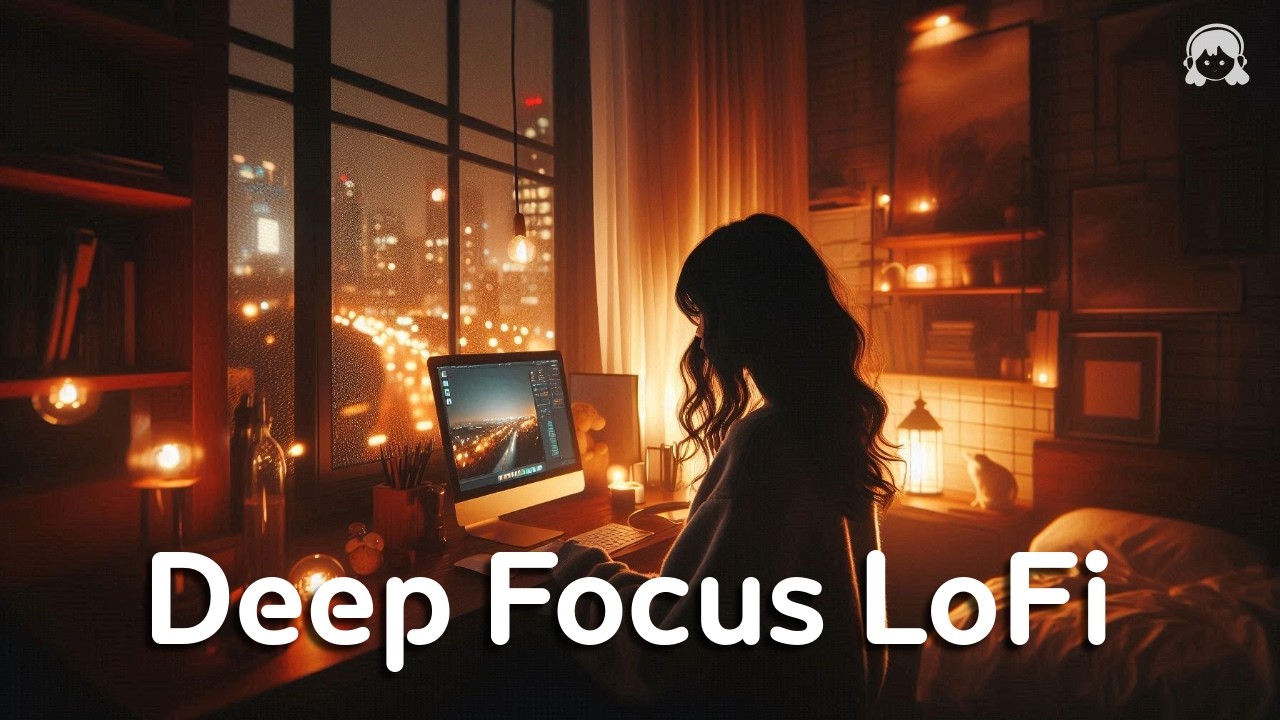 Deep Focus & Productivity Music ☕Lofi Beats for Coding, Late Night Studying, or Working