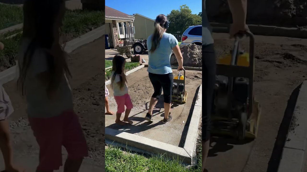 DIY | Paver Trailer Pad