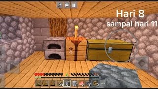 Minecraft Survival Series Indonesia, Hari ke 8 - 11