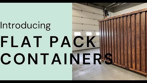 Flat Pack Containers
