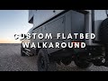 Custom flatbed walkaround  the mortells