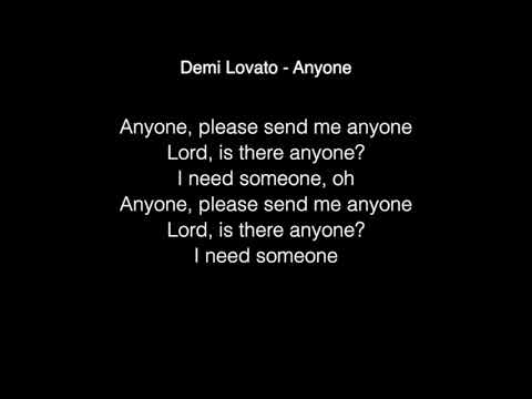 Demi Lovato Anyone Lyrics Live From The 62nd Grammys Youtube