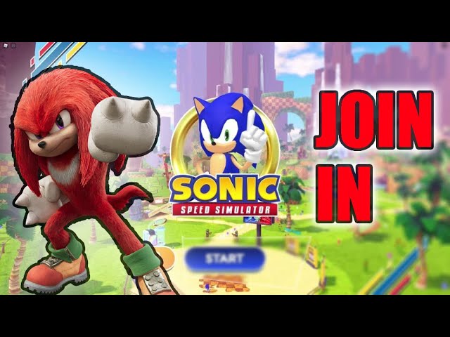 SONIC Speed Simulator Stream (feel free to join)