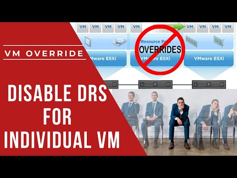 Видео: How to Disable vMotion for Individual VM using VM Overrides
