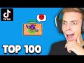 TOP 100 TIKTOK in BRAWL STARS! 😲