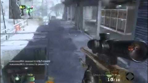 sick black ops no scope winning kill