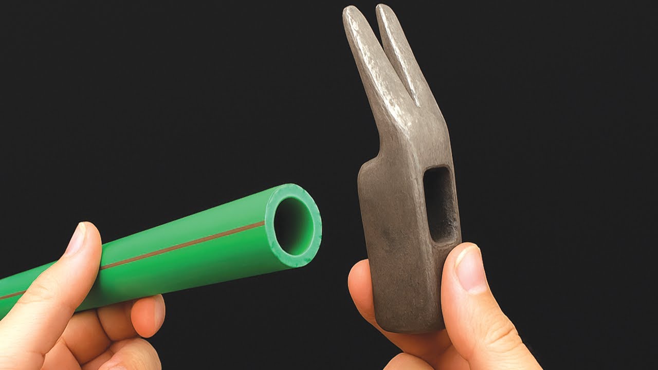 Не все знают этот секрет! Удивительные способы применения ПВХ-труб и молотков.