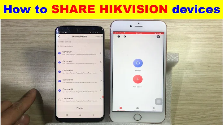How to share Hikvision devices on Hik-Connect app 2021