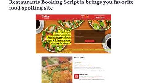 Just Eat clone   Zomato Clone