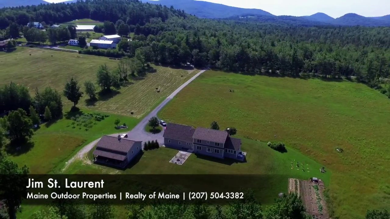 (Aerial Video) Contemporary with Mt. Washington Views Brownfield