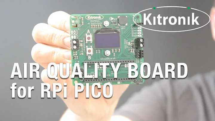 Kitronik Air Quality Data-logging Board for Pico