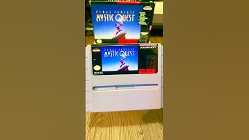 Final Fantasy Mystic Quest For The SNES!!🔥💥🕹🎮 #shorts #finalfantasy #nintendo