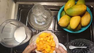 Mango Milk  Shake Recipe/آم کا ملک شیک بنانے کا طریقہ ?