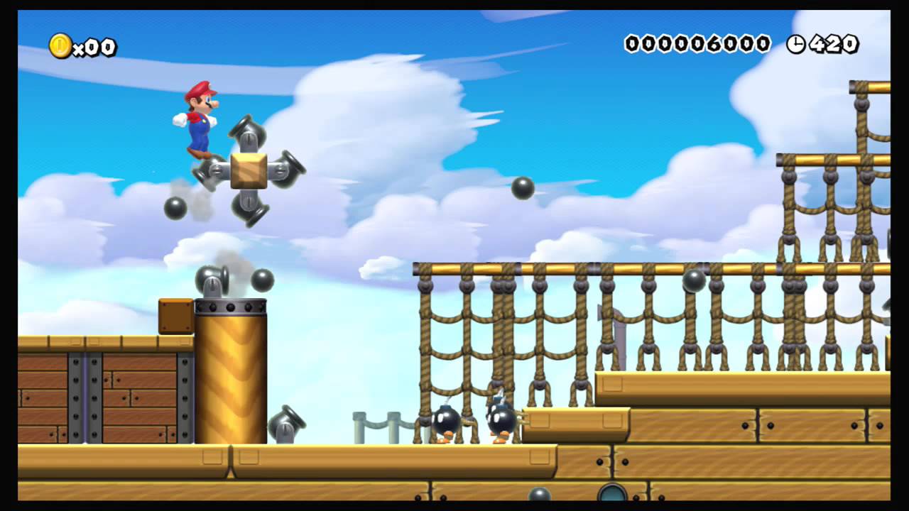 Super Mario Maker - New World Airship - YouTube