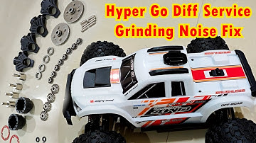 MJX Hyper Go 10208 Grinding Noise Fix & Differential Oil Top Up Service