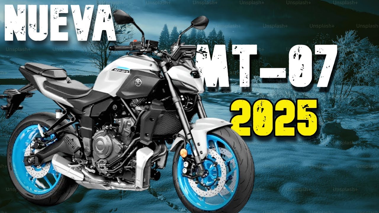 NUEVA YAMAHA MT 07 2025 MEXICO / UNBOXING Y CAMBIOS A LA 2024.