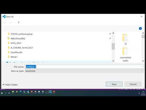 How to use Visual Studio code for writing  JS code