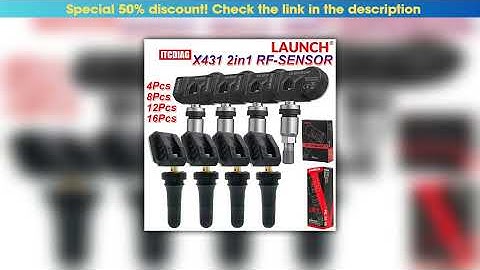 Must Buy LAUNCH X431 2 in 1 RF-SENSOR 315MHz & 433MHz TPMS Sensor Tire Repair Tools Scanner Tire Pr