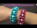 Hemp and Pony Bead Bracelet - Project #79