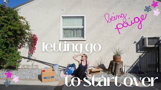 i got rid of 75% of my stuff // downsizing into full-time RV living