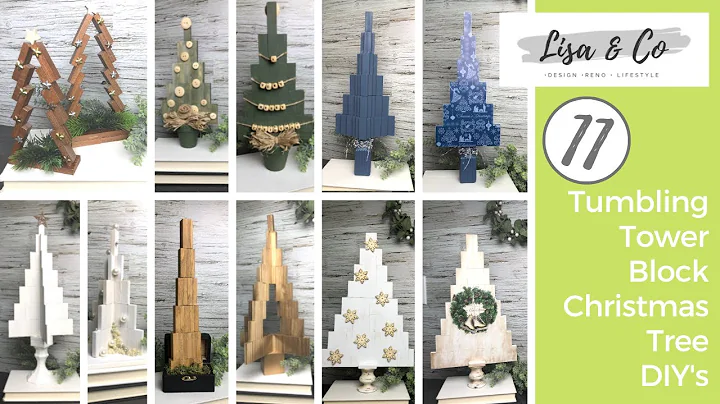 Tumbling Tower Block Christmas Trees  |  Christmas...
