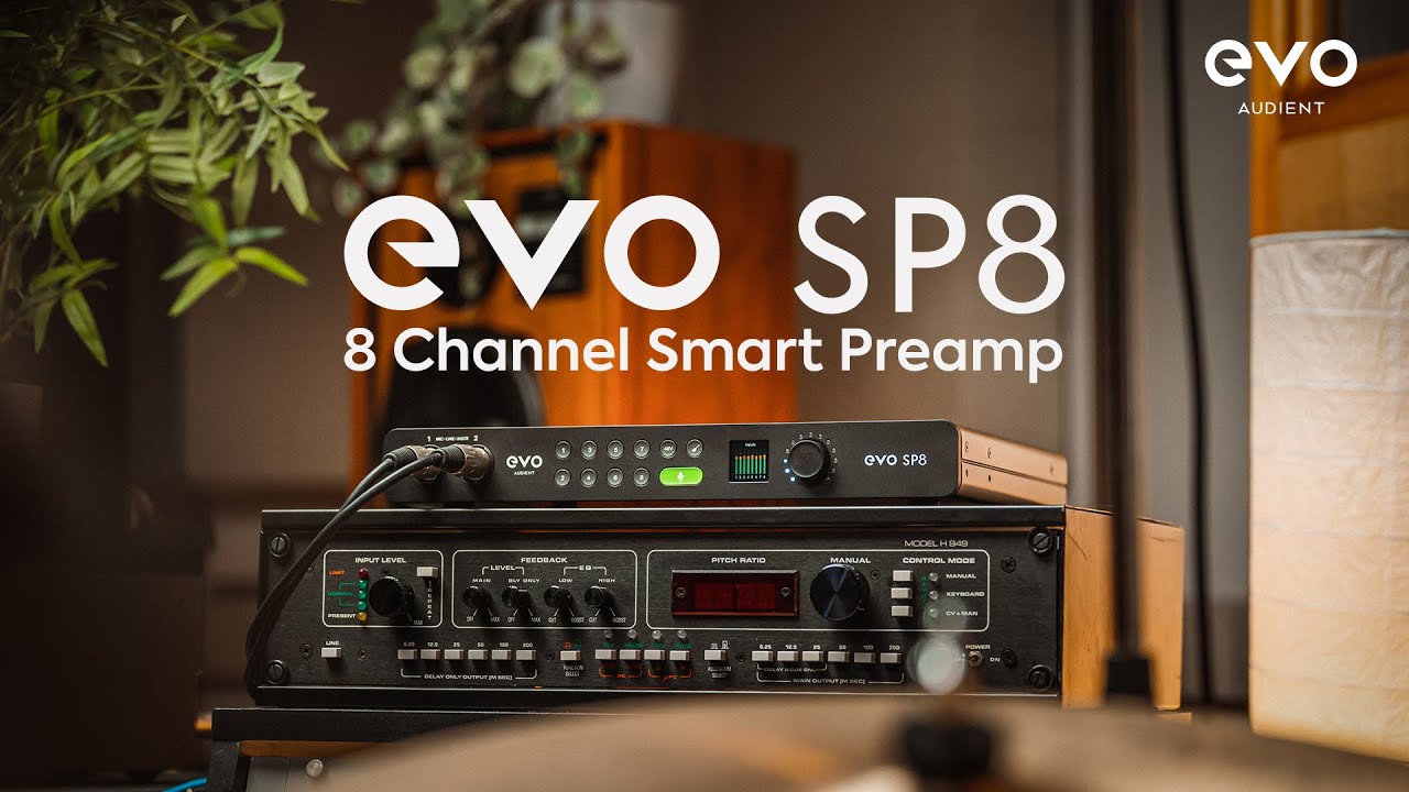 EVO SP8 Feature Overview | 8 Channel Smart Preamp with AD/DA