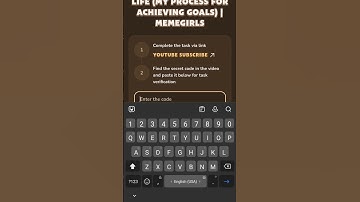 How To Design Your Life ( My Process For Achieving Goals) | MemeFi Video Code