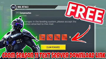 CODM SEASON 11 TEST SERVER DOWNLOAD LINK | codm test server 2025 | codm test server download link