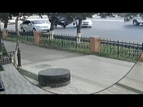 Tracker сбил инспектора ГАИ в Ташкенте