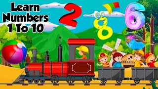 Learn Numbers With Pictures And Counting | 1 To 10 Counting For Kids