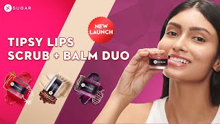 New Launch Alert - SUGAR Tipsy Lips Scrub + Balm Duo | SUGAR Cosmetics screenshot 1