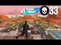 33 Elimination Solo vs Squads Gameplay “Build” Win (Fortnite OG)