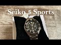 Seiko 5 Sports SRPD55K1 Automatic Dive Watch UNBOXING+WRISTSHOT
