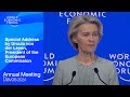 Special Address by Ursula von der Leyen, President of the European Commission | Davos 2024