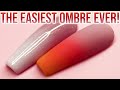 The simplest ombre ever  dip nail ombre