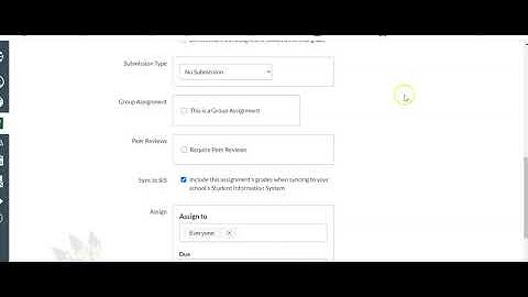 Setting Assignments to Sync with Skyward