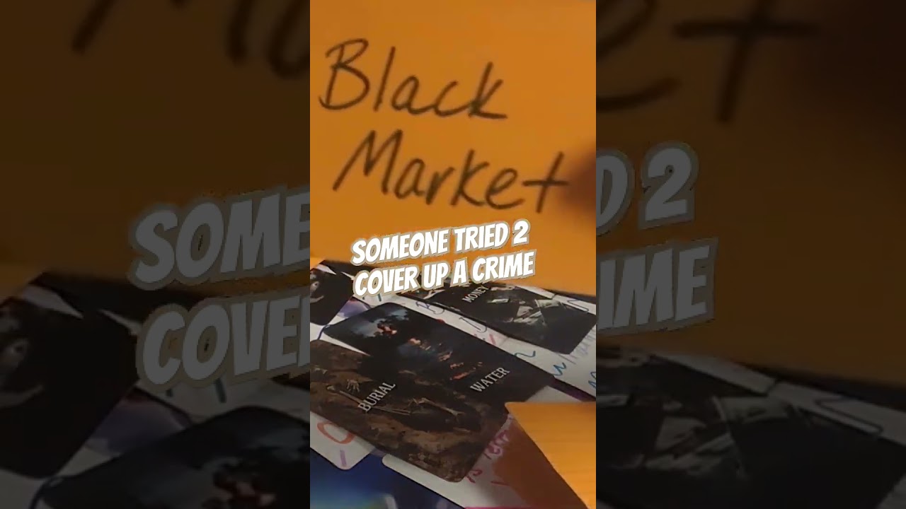 Someone tried 2 cover up a crime 