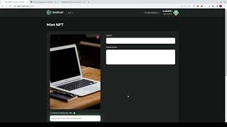 NFT Minting Service. ERC-721 & ERC-1155