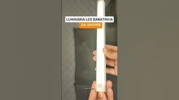LUMINÁRIA LED COM SENSOR / ACHADINHOS DA SHOPEE💡