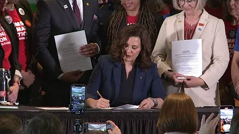 Gov. Whitmer signs gun violence prevention bills into law