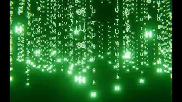 Matrix code rain with geometry nodes   Blender